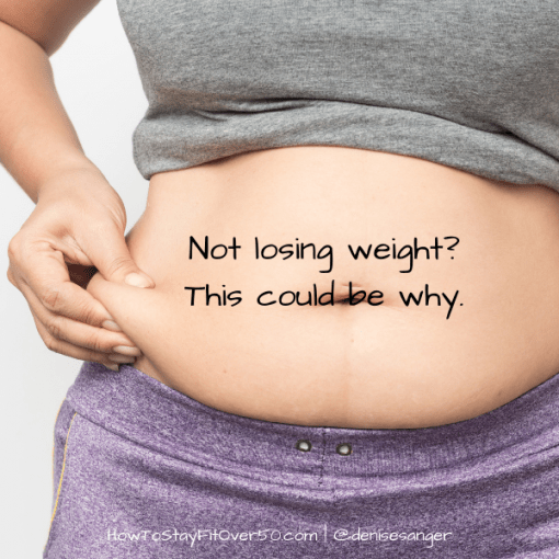 not losing weight over 50 women