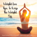 weight loss tips to keep the weight off