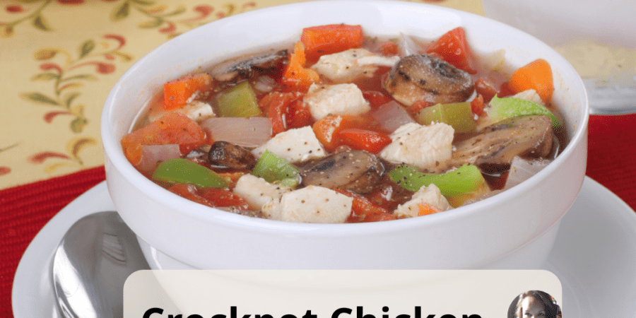 Crockpot Chicken Vegetable Soup