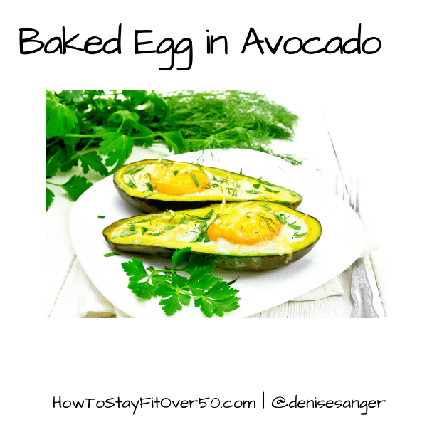 Baked Egg in Avocado Paleo Vegetarian Recipe